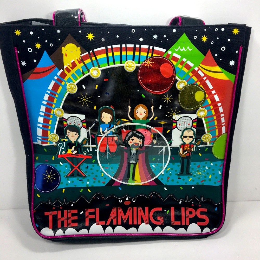 The Flaming Lips Messenger Satchel Bag